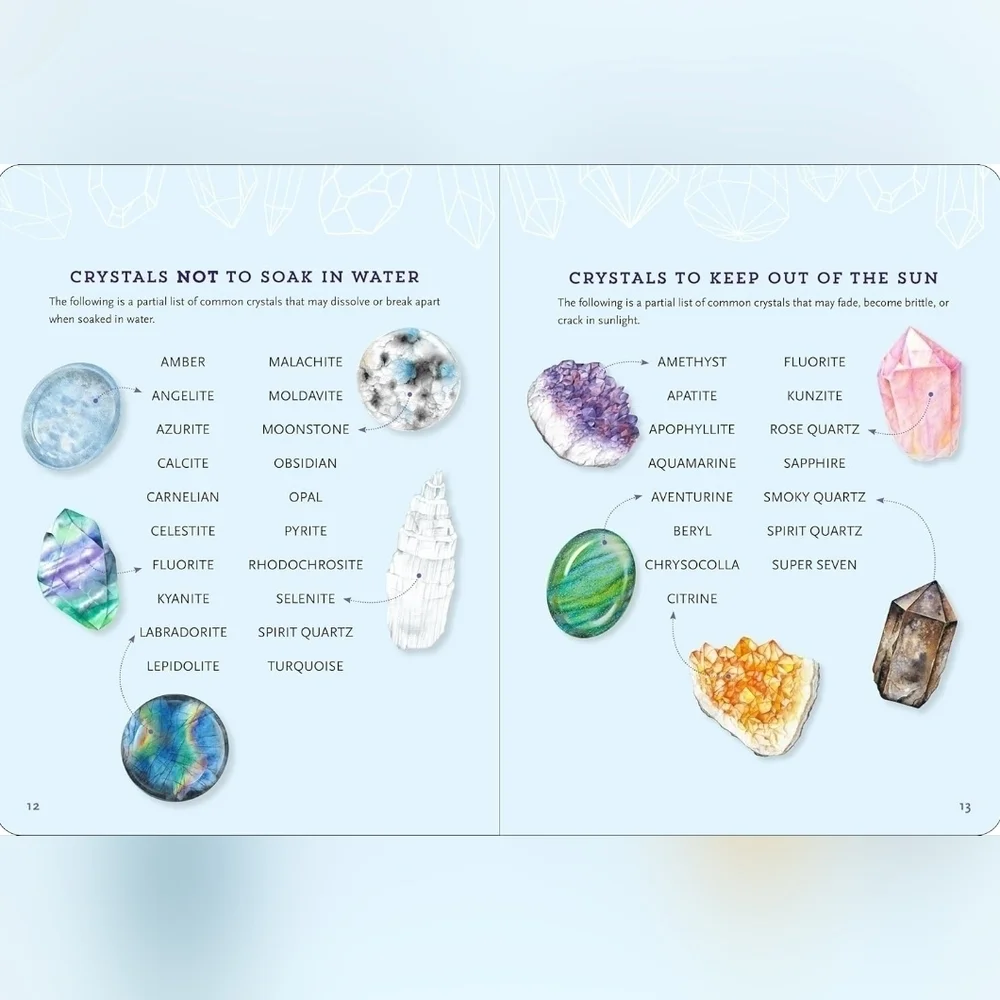 The Crystals Journal with Gemstone Design